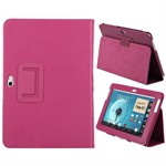 Xclusive Etui til Note 10.1 - Læder (Magenta)